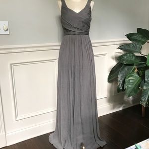 Long silk jcrew dress